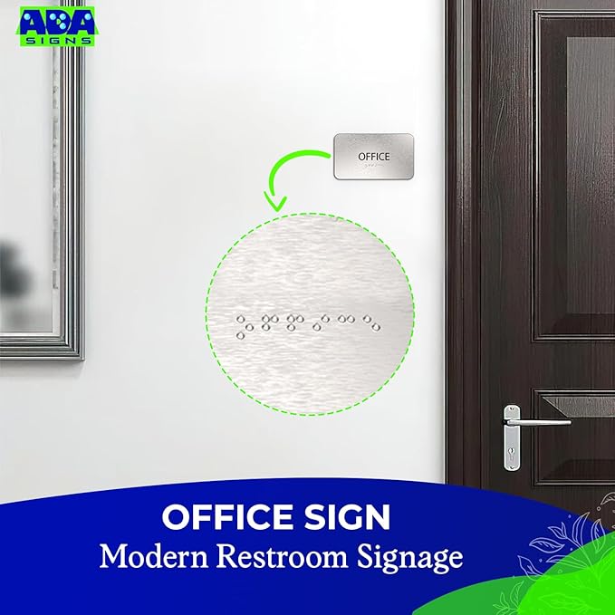 ADASigns Office Sign 7”x4” - Image 7