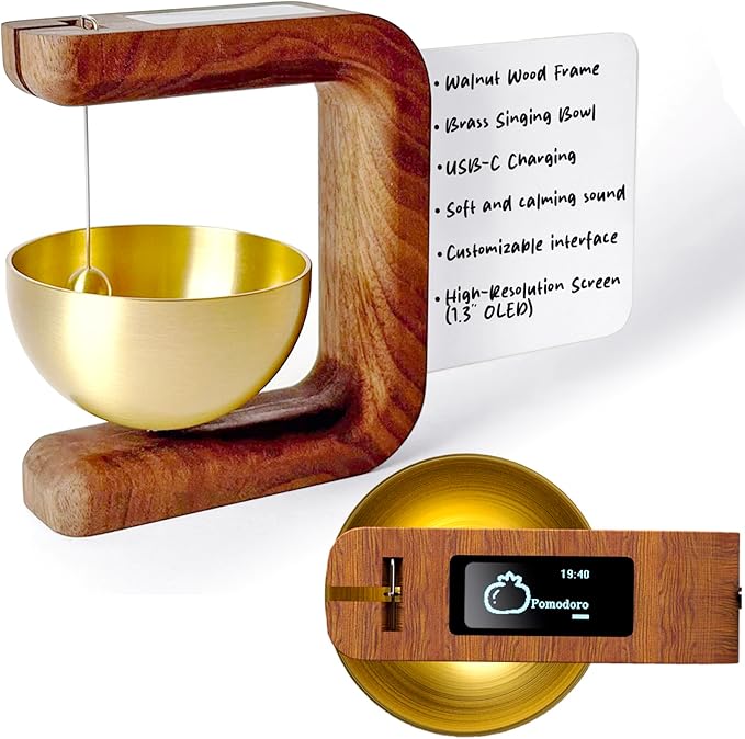 Pro Timer P2 - Elegant Wooden Pomodoro Timer - an Original Productivity Tool by Unknown