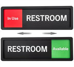 Restroom Sign – In Use/Available Slide Switch Sign ，Premium Durable Acrylic by Unknown