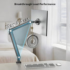 Jakeko Strong Magnetic Portable Monitor Desk Clamp - 75mm VESA Mount 4.7" 12.9" - Image 3