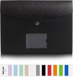 Nicfaec Expanding File Folder, 13 Pockets, Polypropylene - Image 2