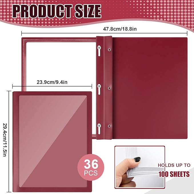 Teling 36 Pcs Report Covers - Image 2