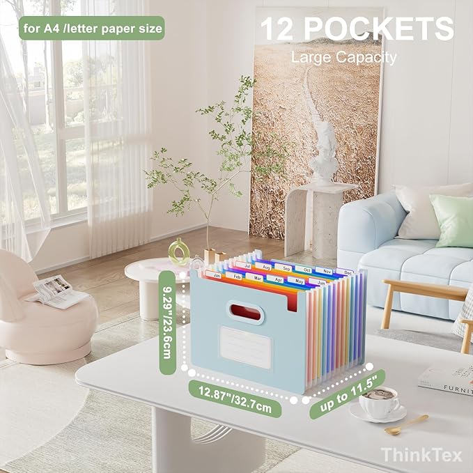 ThinkTex Accordion File Organizer, 12 - Image 2