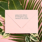 Self Inking Modern Address Stamps | Custom Return Address Stamper - Image 8