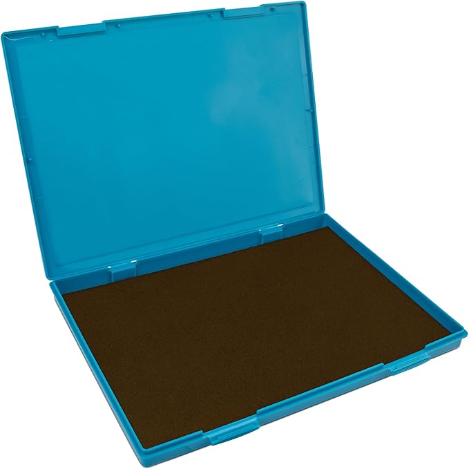 MaxMark Extra Large Brown Ink Stamp Pad by Maxmark