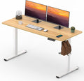 Adjustable Stand Up Desk with Memory Preset, Electric Standing Desk 55x 24 Inch by FitStand