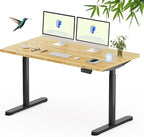 FLEXISPOT Bamboo Electric Standing Desk by FlexiSpot