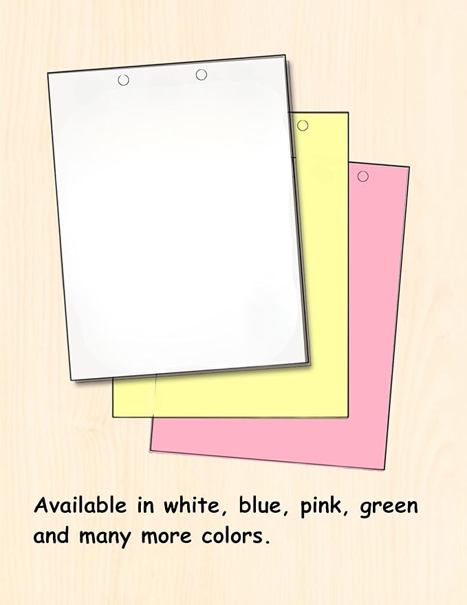 Limited Papers Writing and Copy Paper, Variation of Colors 8.5" x 11", 5 Hole - Image 5