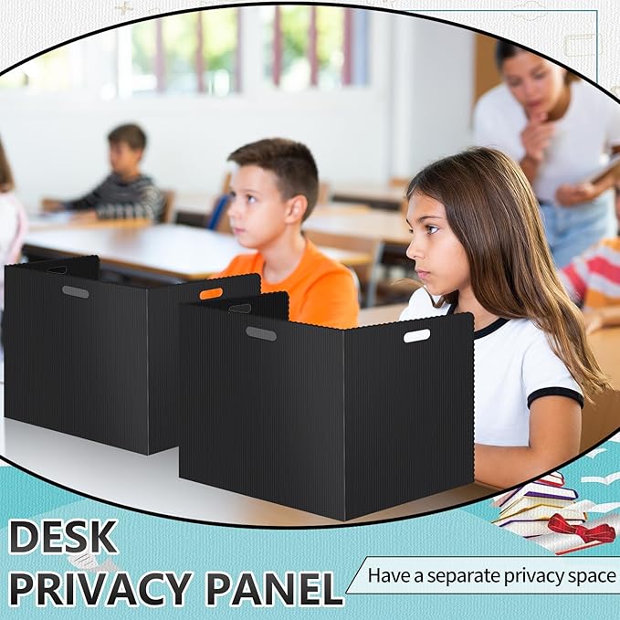 24 Pcs Desk Dividers for Students 14 × 17.5 × 14 Inch Plastic Durable and - Image 7