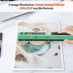 Zunate Portable A4 Handheld Scanner, 900 DPI USB Document, Photo Scanner - Image 2