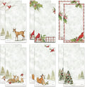 Current Peaceful Forest Holiday Magnetic Notepad Set – Set of 12 Memo Pads by Current