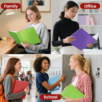 SUNEE 3 Ring Binder 1.5 Inch 1 Pack, Tender Green - Image 6