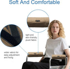 SPRING SEAON Wheelchair Armrest Covers 2 Pack Soft Memory Foam Wheelchair - Image 2