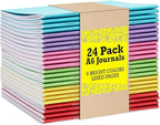 A6 Lined Journals 24 Pack – Mini Notebooks by PaperJunkie