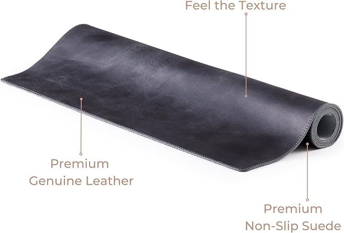 Node Leather - Leather Desk Mat - Executive Real Leather Desk Pad - Genuine - Image 4