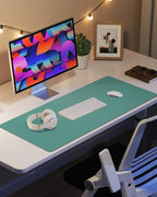 Leather Desk Pad Protector, Desk Mat, Large Mouse Pad, Non-Slip Desk Pad - Image 6