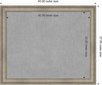 Amanti Art Silver Framed Magnetic Board 37x45 X-Large Vision Board - Image 4