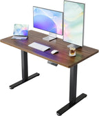 HUANUO 43 x 24 inch Electric Standing Desk Adjustable Height, 4 Memory Height by HUANUO
