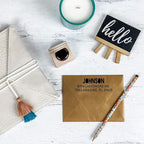 Self Inking Modern Address Stamps | Custom Return Address Stamper - Image 2