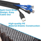 Summer Ready 2-Pack Split Sleeving Cable Protector - Image 6