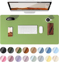 YSAGi Leather Desk Protector, Office Mat, Large Mouse Mat, Non-Slip PU Leather by YSAGi