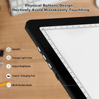 elice rechargeable a4 light pad with carry bag, package contents