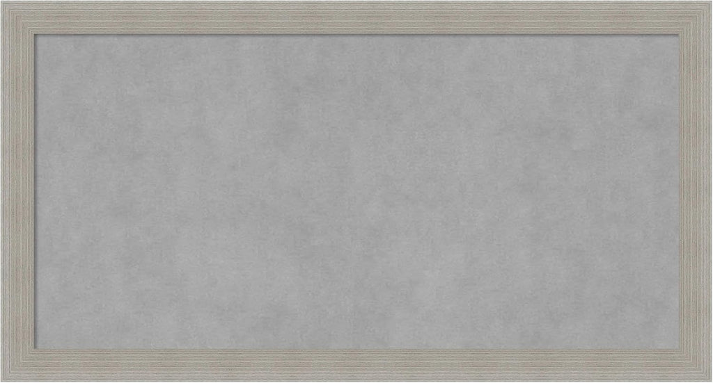Amanti Art Grey Framed Magnetic Board 14x26 Small Vision Board