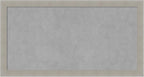 Amanti Art Grey Framed Magnetic Board 14x26 Small Vision Board by AmantiArt