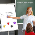 Quixorblex 3 Pcs Dry Erase Eraser Magnetic Teacher Supplies Cat Paw Shape - Image 2