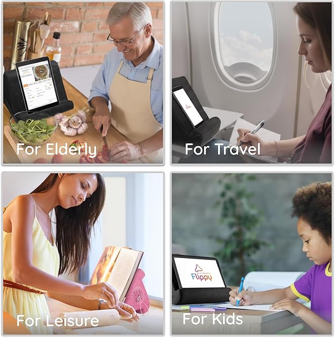 Flippy Original Tablet Pillow Stand & iPad Holder, Gift - Image 6