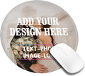 OHORTEB Custom Mouse Pad with Photo, Personalized Image Text Laptop Desk Mat by OHORTEB