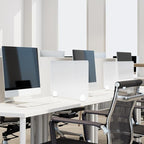 Nisorpa Desk Divider Privacy Panels Acrylic Partitions - Image 6