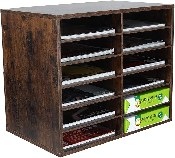 EasyPAG Wooden Literature Organizer by EasyPAG