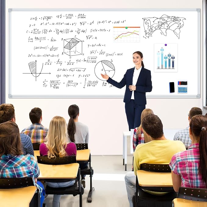 4'x8' WhiteBoard Magnetic Dry Erase White Board - Image 7