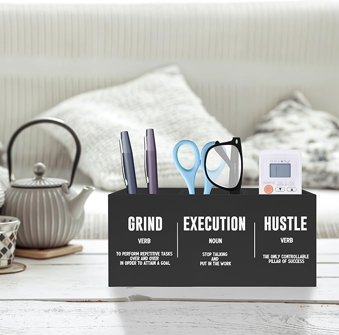Exqcom Inspirational Office Pen Pencil Holder, Inspirational Gifts - Image 2
