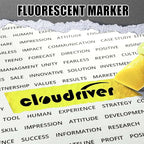 cloudriver Yellow Highlighters, Bulk Pack Of 120, Bright Color Highlighter - Image 6
