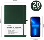 LYDTICK 20 Pack Journals for Writing College Ruled Notebooks Journal in Bulk - Image 2