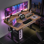 ExaDesk 55 * 30 Inches Electric Standing Widened Desk Adjustable Height - Image 9