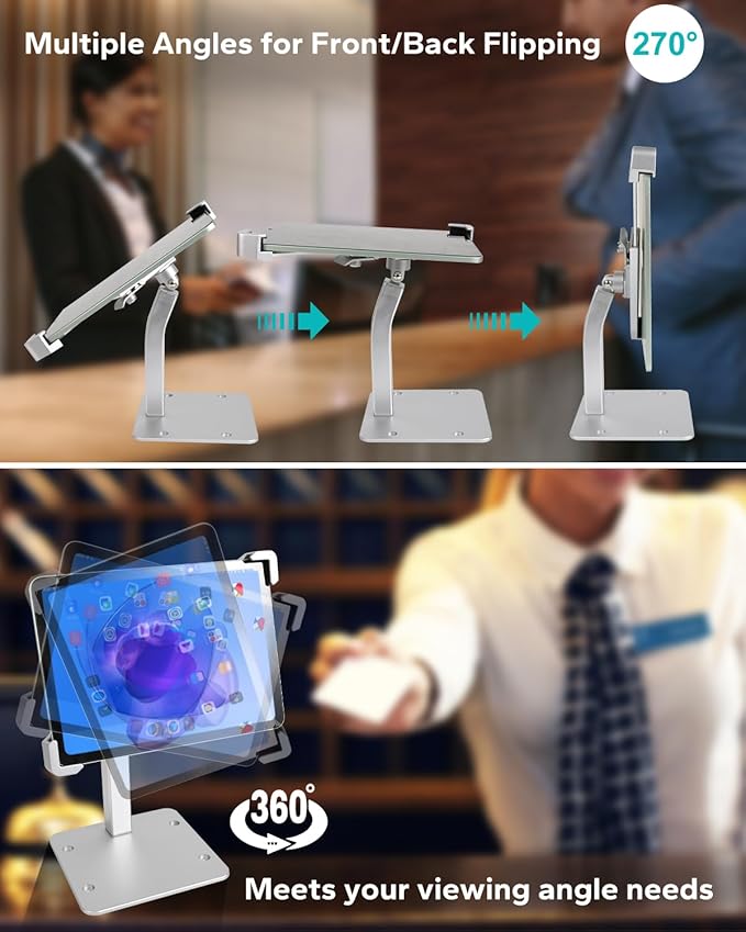 GDZN Anti-Theft Tablet Kiosk Stand - Image 4