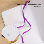TIEFOSSI Dotted Notebook, 160gsm Thick Paper, Hardcover Dot Grid Journals - Image 3