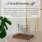 Philippians 4:13 Desk Sign, Christian Bible Verse Decor I Can Do All Things - Image 4