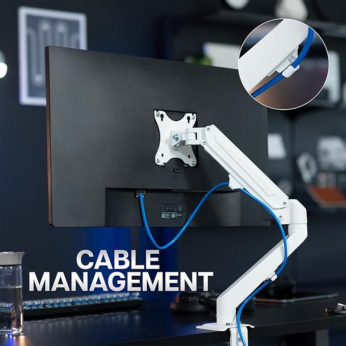 VIVO Heavy Duty Single Monitor Tension Arm - Image 9