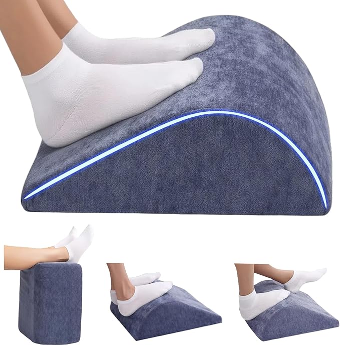 Opuvidity Foot Rest for Under Desk at Work, Ergonomic Under Desk Footrest by Unknown