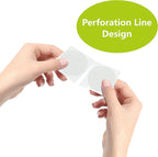 1500 PCS 1.5" Round Clear Transparent Package Envelope Mail Wafer Seal Sticker - Image 3