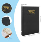 Refillable Address Book with Alphabetical Tabs, 648 Large Print Telephone - Image 2