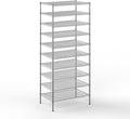 Regal Altair 24" Deep x 36" Wide x 86" Height Wire Shelving Kit | 10-Tier | NSF by Regal+Altair