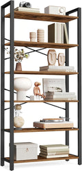VASAGLE 6-Tier Bookshelf, Bookcase by VASAGLEbySONGMICSHOME