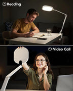 LitONES Led Desk Lamp with Clamp, 1200LM Dimmable Home Office Desktop Light - Image 2
