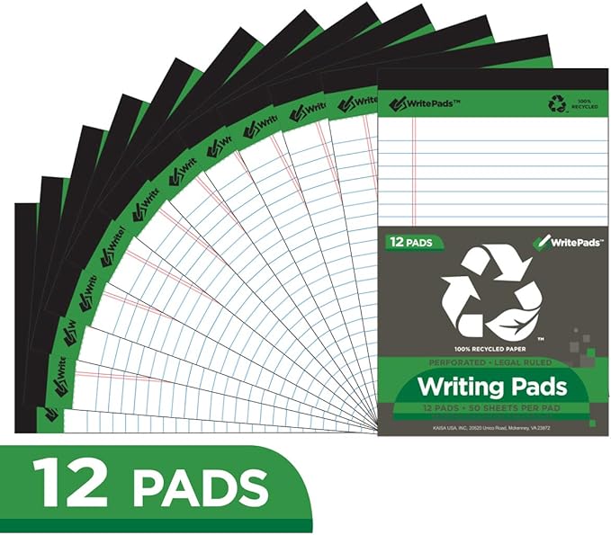 KAISA Legal Pad Writing Pads, 56GSM Paper Notepads - Image 3