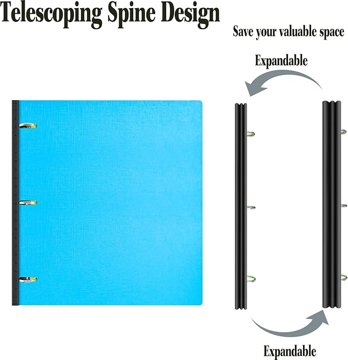 INFUN Telescoping 3 Ring Binder - Image 2